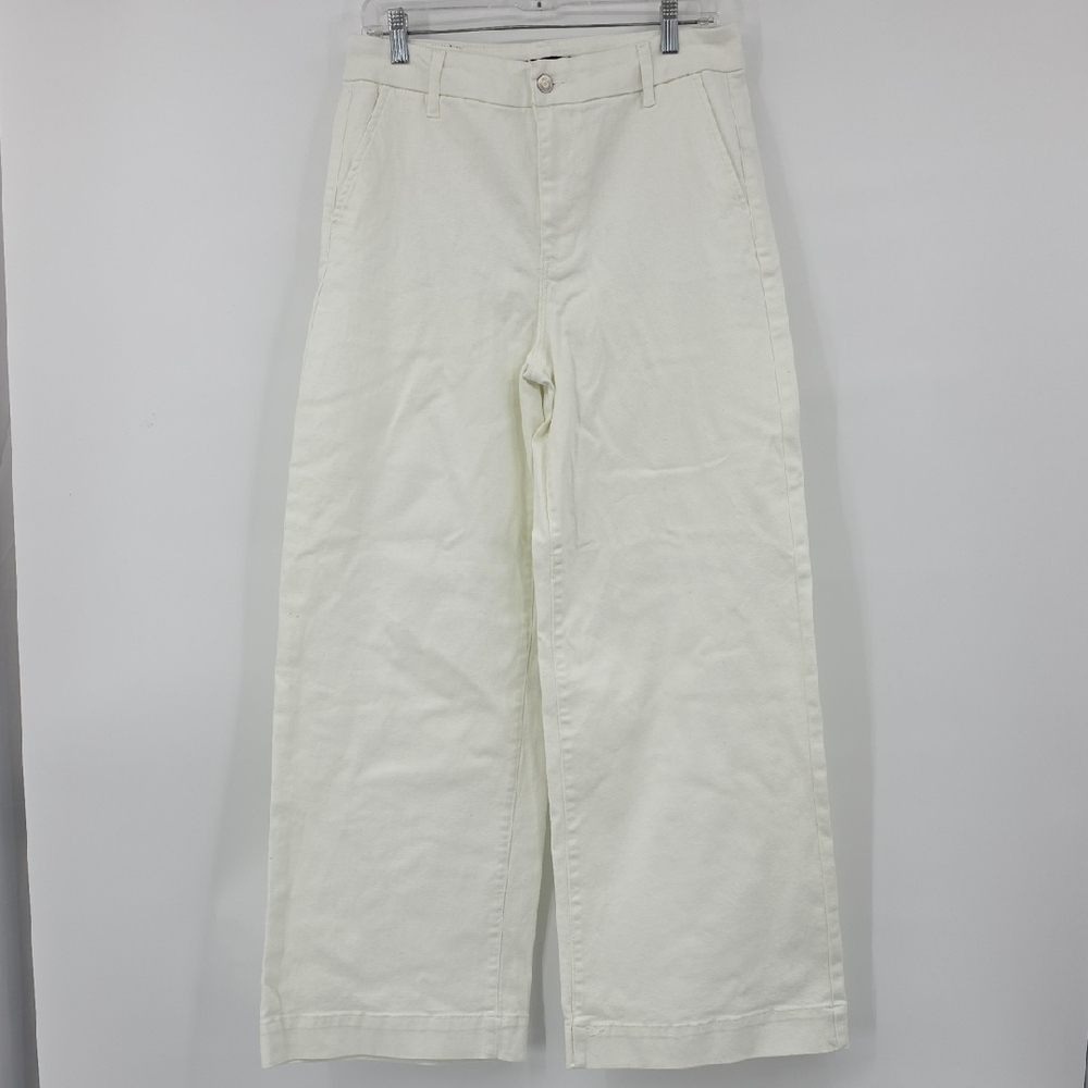 BCBGeneration Women's Light Cream Chinos Size 13/31